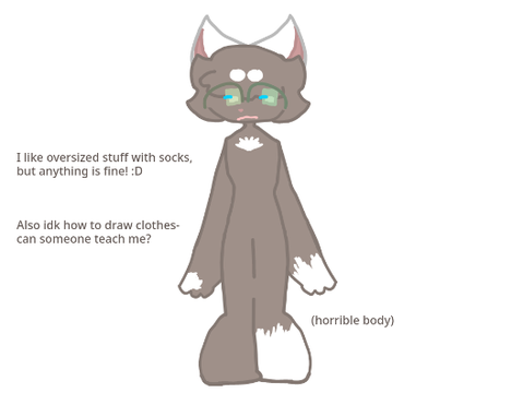 .+ They Have Clothes! +. 