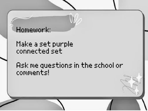 How to make  aesthetic sets!