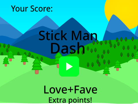 Stick Man Dash! #Games#Trending