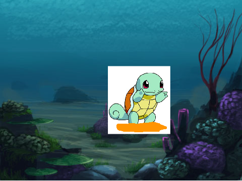 surfing Squrtle