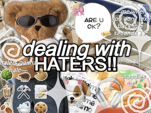 ♡⸝⸝ dealing w h8 ꒱꒱