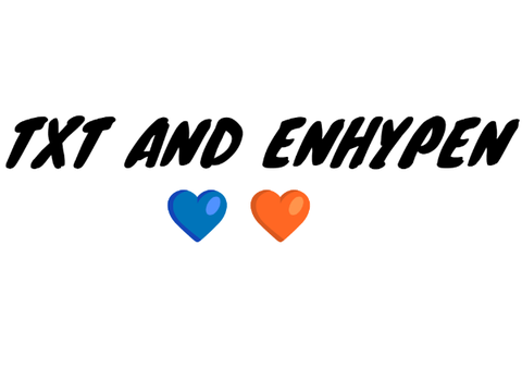 TXT and ENHYPEN