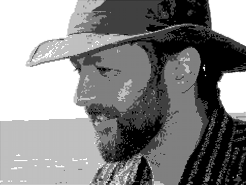NPR | Black and White Dithering