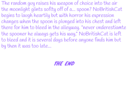 The spooner a Sp3ctr3098 short story