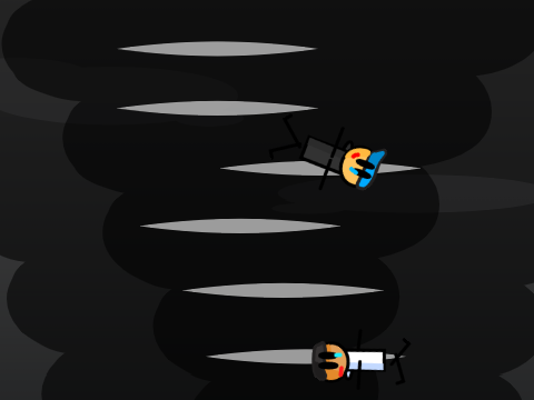 me and Izam (@power_blade95) getting yettted by a tornado 