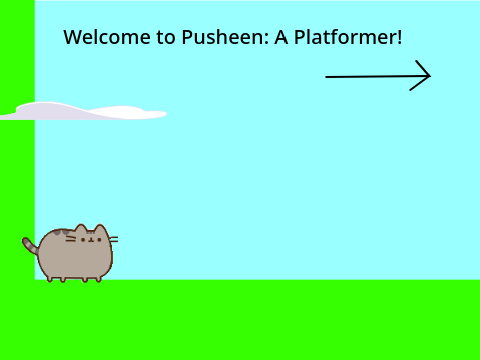 Pusheen: A Platformer