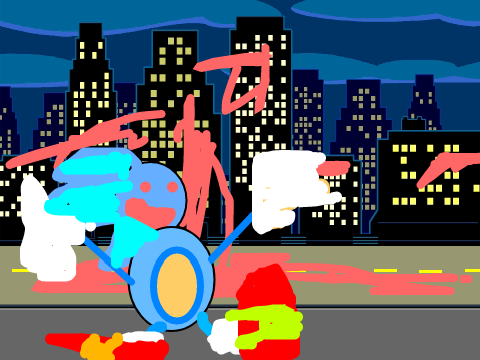sonic exe hunts you at night!