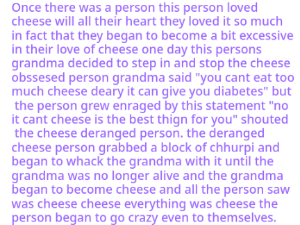 Moldy Cheese