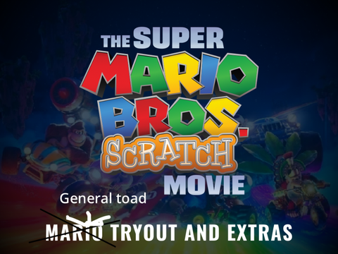 The Super Mario Bros. Scratch Movie | spike TRYOUT and EXTRAS (maybe) remix