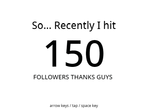 150 followers contest! CLOSED CHECK THE RESULTS