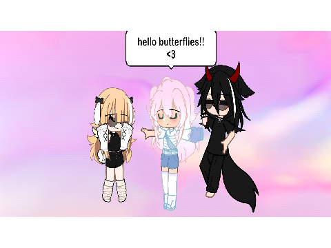 hello butterflies!! <3