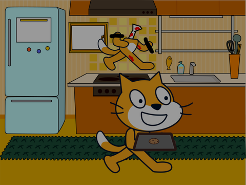 キャットを怖くした（多分）