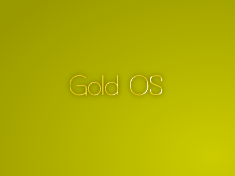 Gold OS V0.0.1