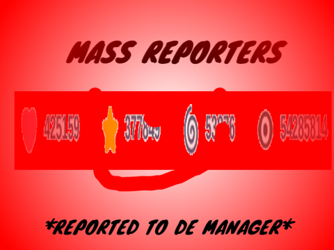 mass reporters be like but red