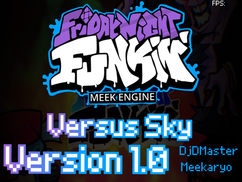 FNF - VS Sky (Classic)  Version 1.0 || Meek Engine #Games #Music