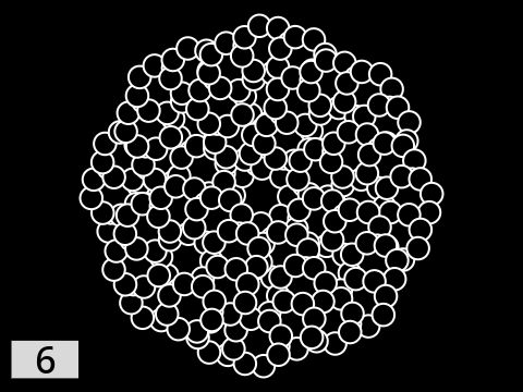 Octagon Using Circles 