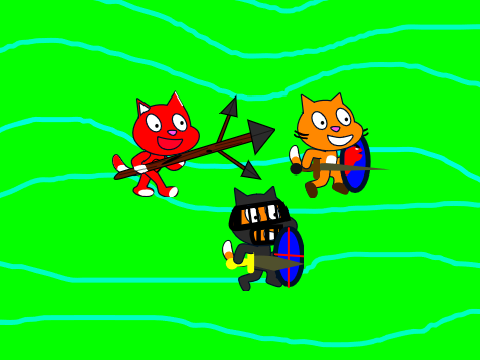 warrior entries for Scratch Cat Coloring Contest!!! [OPEN] remix