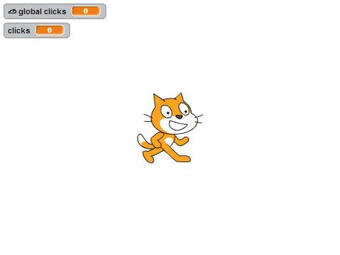 Scratch Cat Clicker