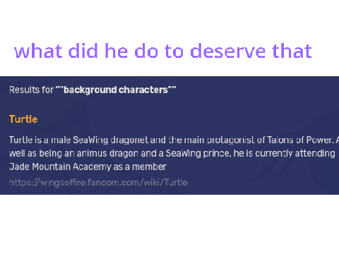 why WoF wiki