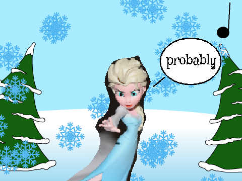 Elsa Magic Eight ball