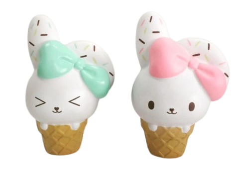 Cute Ice Cream Bunny Squishies