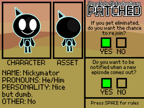 Nickymator for DS season 2