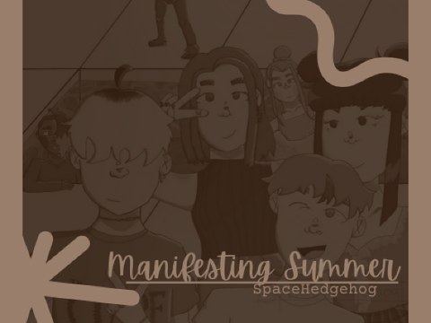 Manifesting Summer ;; Digital Art Process 