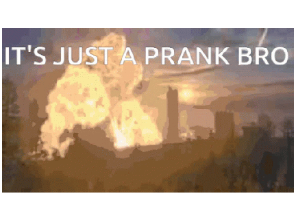 the prank