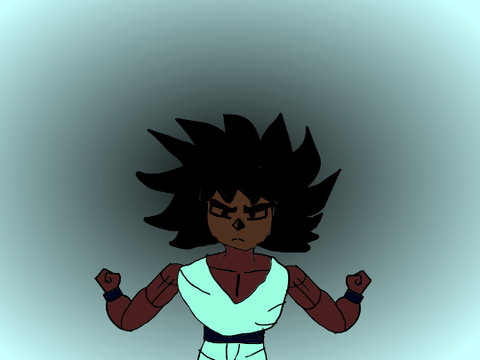 Saiyan Simulator (new art work) (new transformations) W.I.P remix