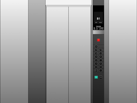 【英語アナウンス付き】東芝エレベーター 新型スペーセル