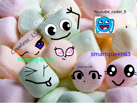 Add yourself as a marshmallow... remix
