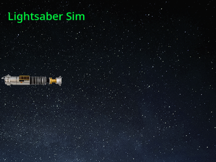 Lightsaber Simulator