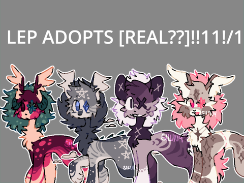 LEP ADOPTS [3/4 OPEN]