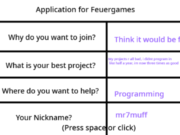 Feuergames Application remix