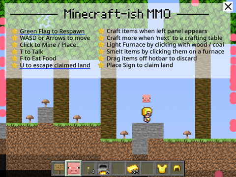 Minecraft-ish MMO v1.7
