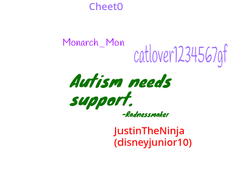 Sign if you have Autism (with a couple signings) remix remix