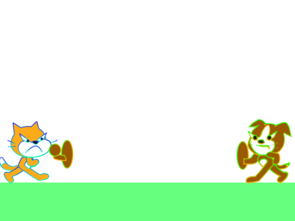 Scratch Cat Vs. Scratch Dog Pt. 2
