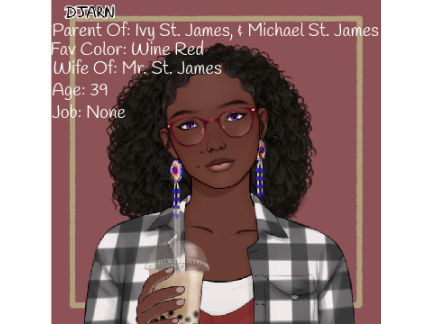 Meet Mrs. St. James.