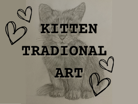~ kitten drawing ~