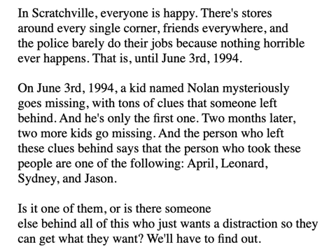 1994 - Script (WIP)