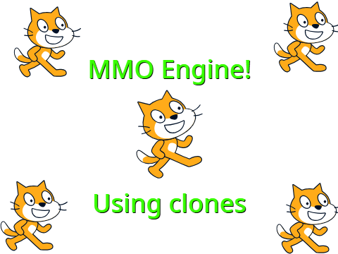 MMO engine V1.1 (clone based)