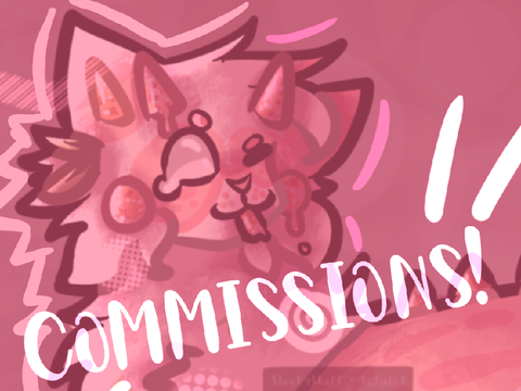 ❀ COMMISSIONS . OPEN