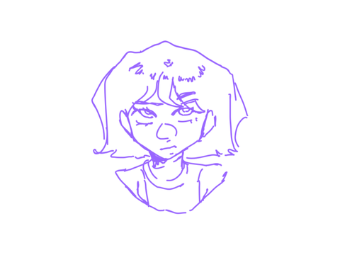 who wants me to show off my old art