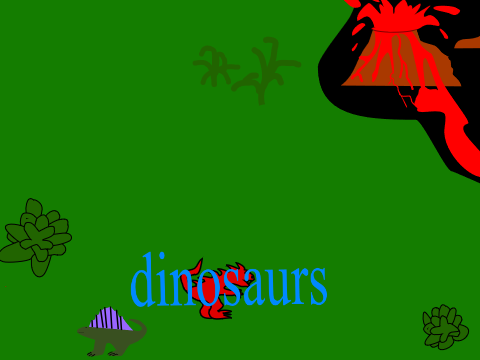 Dinosaur animation/intro