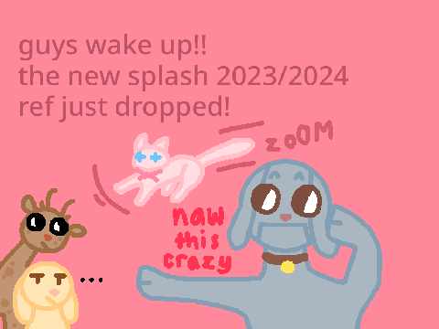 SPLASH / 2023/2024 REF SHEET