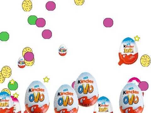 bate na bunda dos kinder ovos!