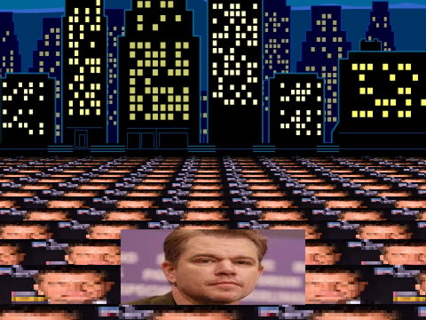 Sprite Based Mode 7 matta damon
