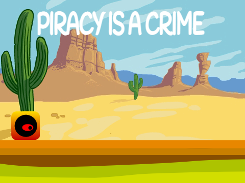 Escape the desert anti piarcy screen