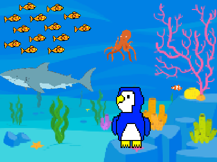 "Under the sea, under the sea!"