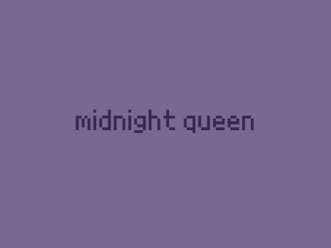 midnight queen - collab auction design 